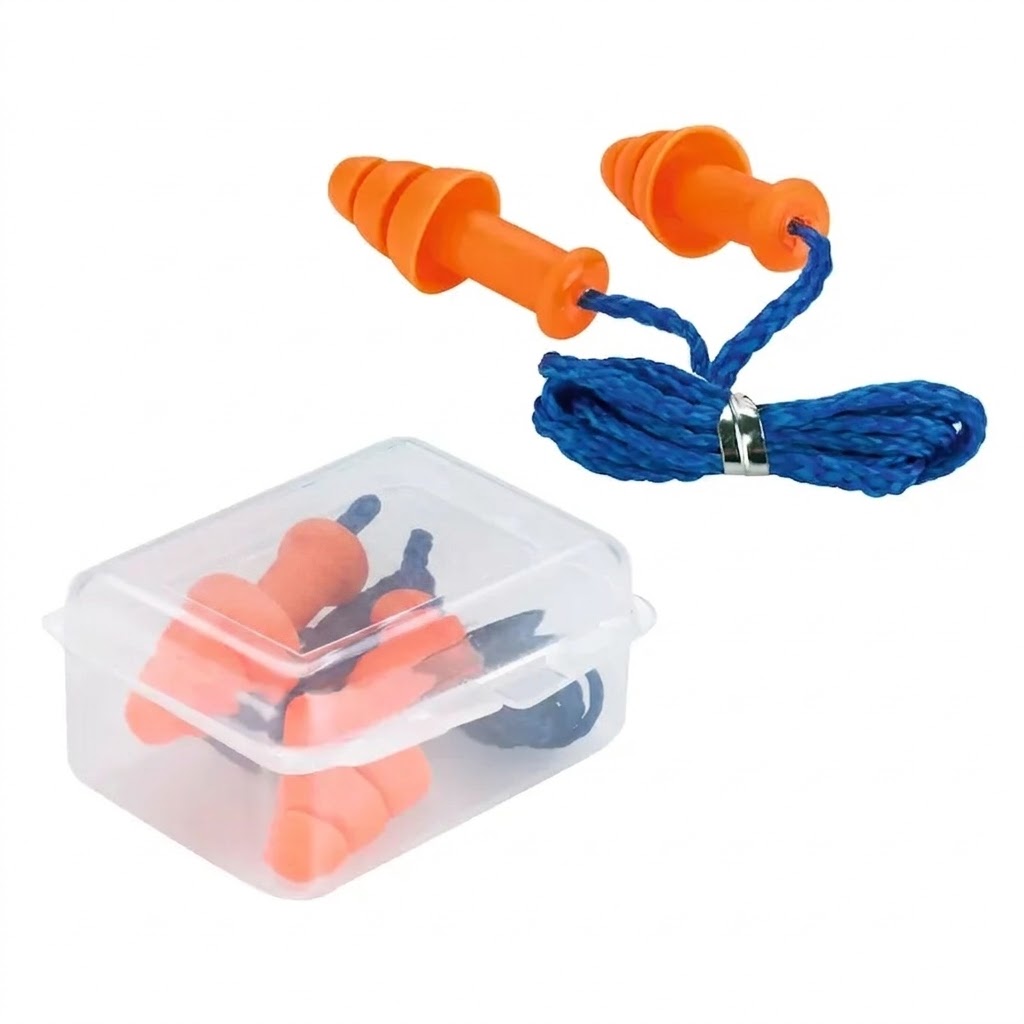 Tapón de Silicona con Cordón y Caja
